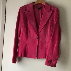Karen Kane suede blazer